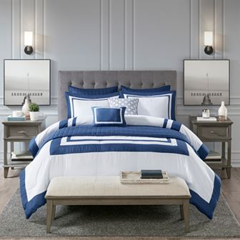 Madison Park Lexington 8 pc Comforter and Quilt Set Collection