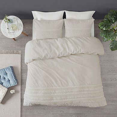Madison Park Joelie 3-Piece Cotton Seersucker Comforter Set