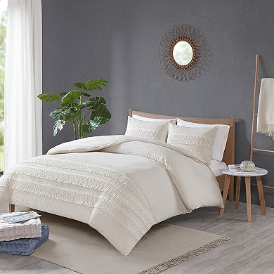 Madison Park Joelie 3-Piece Cotton Seersucker Comforter Set