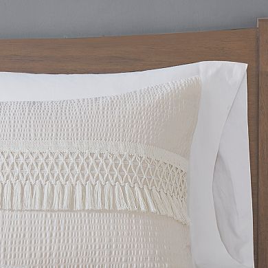Madison Park Joelie 3-Piece Cotton Seersucker Comforter Set