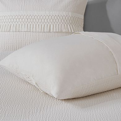 Madison Park Joelie 3-Piece Cotton Seersucker Comforter Set