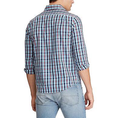 Men's Chaps Slim-Fit Stretch Easy-Care Button-Down Shirt