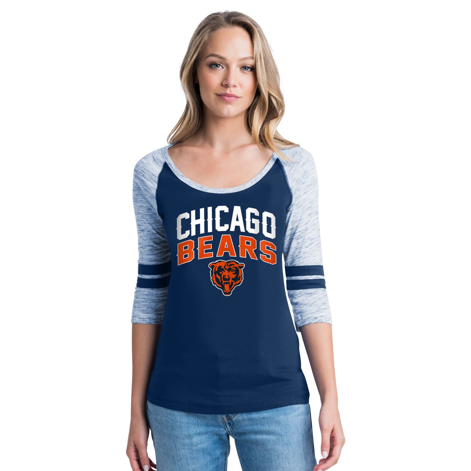 Women's Chicago Bears Emblem Tee