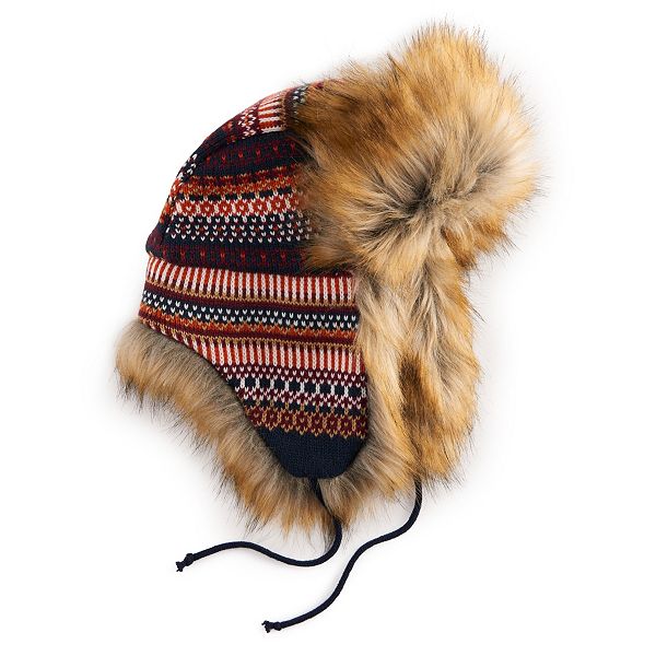 IBLUELOVER Women's Faux Fur Trapper Hat