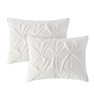 Ruffled Kiss-Pleat 7-Piece Comforter Set