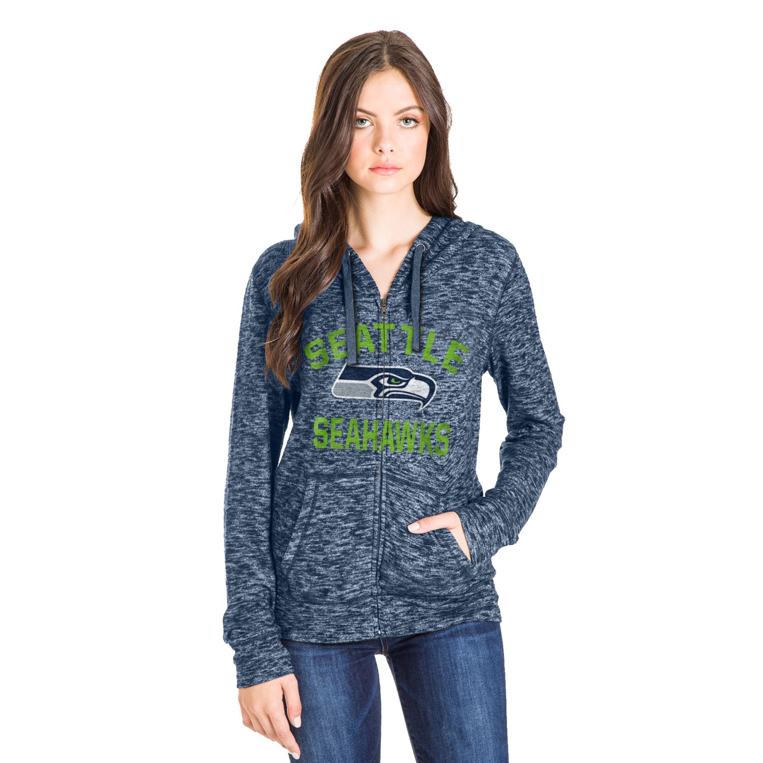 seahawks zip up sweatshirt