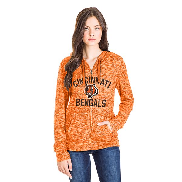 New Era Orange Cincinnati Bengals Big & Tall NFL Pullover Hoodie