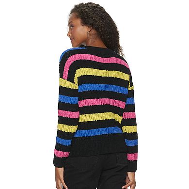 Juniors' SO Matte Chenille Pullover Sweater