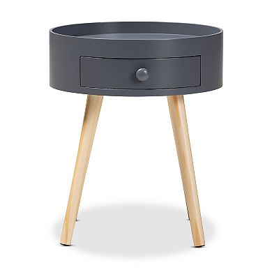 Baxton Studio Jessen Nightstand