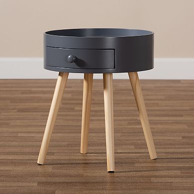 Baxton Studio Jessen Nightstand