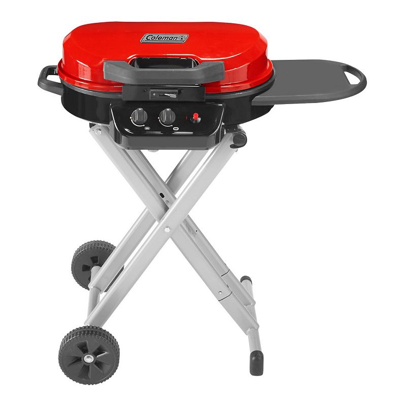 Coleman RoadTrip 225 Stand-Up Propane Grill, Red