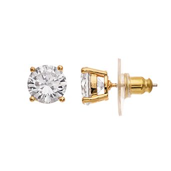 Nine West Prong Round Stud Earring