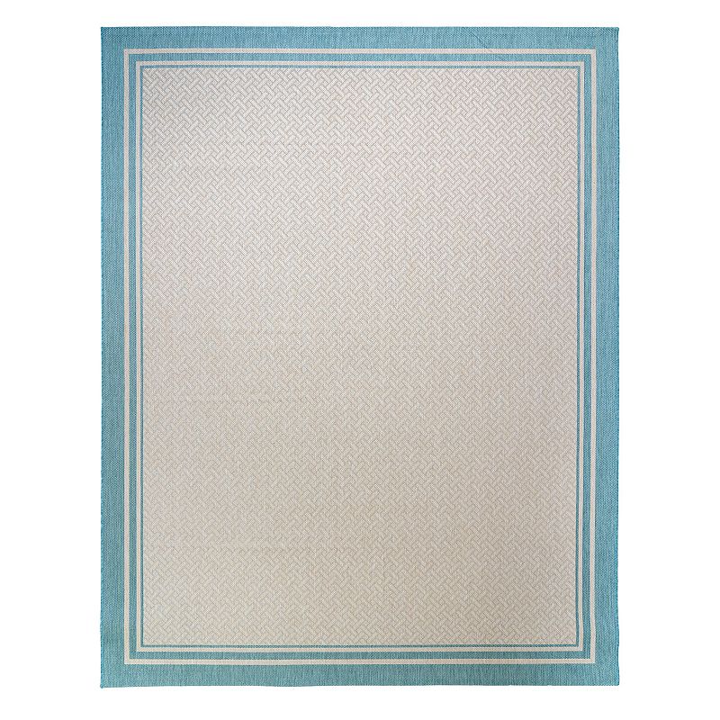 Gertmenian Avenue 33 Paseo Soroa Oasis Indoor Outdoor Rug, Green, 6.5X9.5 Ft