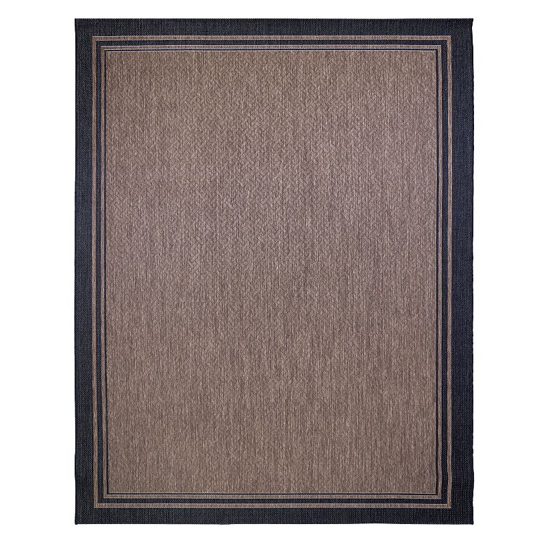 Gertmenian Avenue 33 Paseo Soroa Oasis Indoor Outdoor Rug, Brown, 8X10 Ft