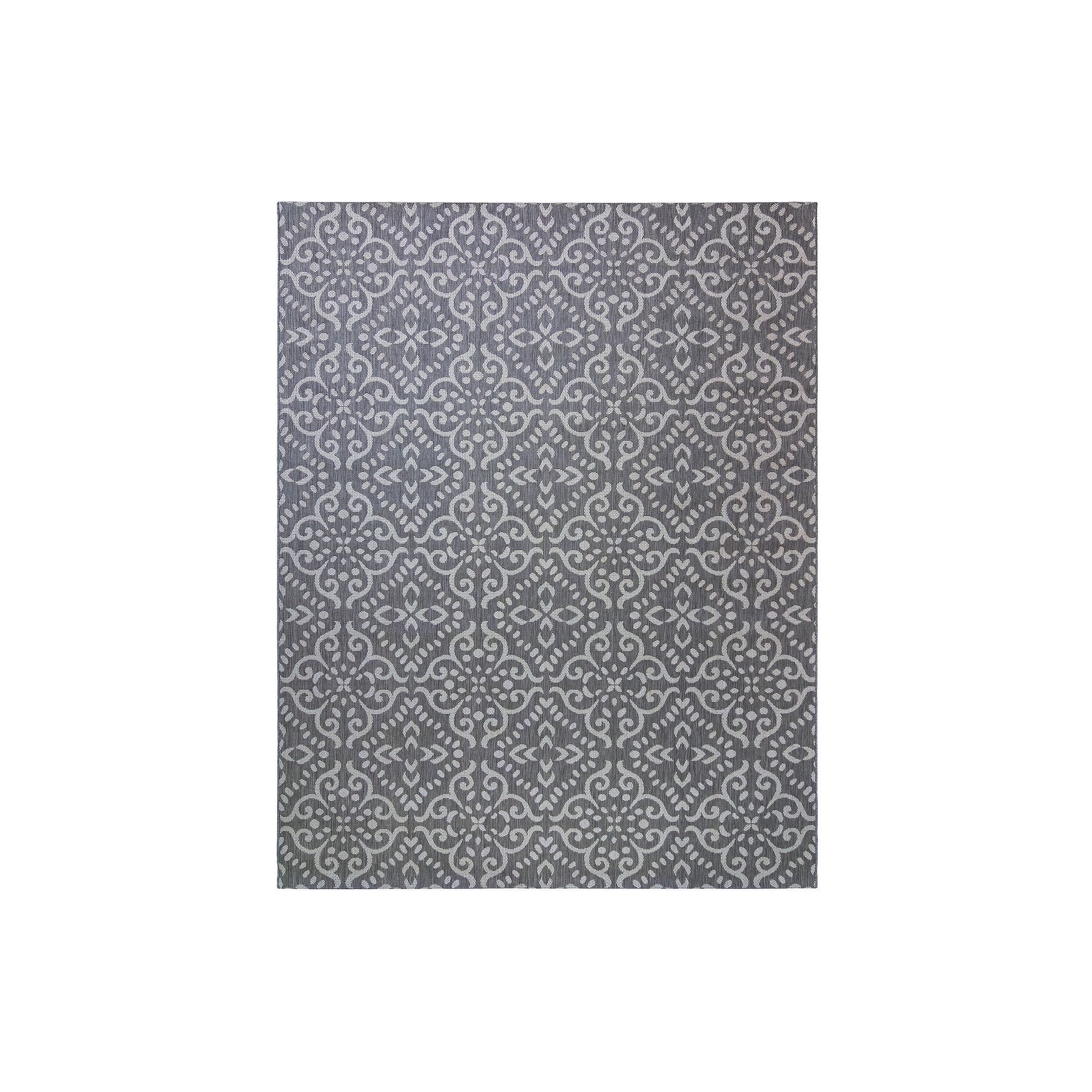Gertmenian Avenue 33 Paseo Powis Indoor Outdoor Rug, Gray