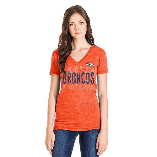 Womens Denver Broncos Logo Tee