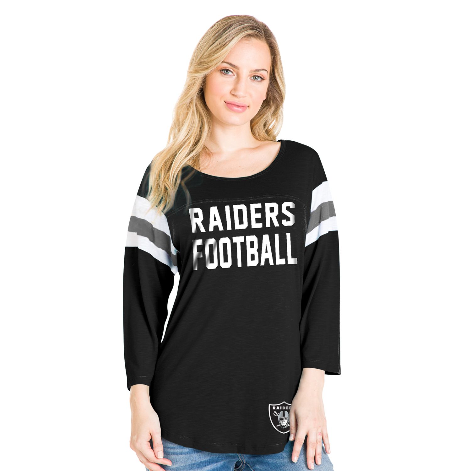 women's plus size oakland raiders shirts