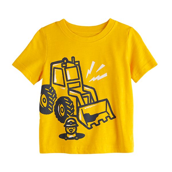 Baby Boy Jumping Beans® Construction Truck Graphic Tee