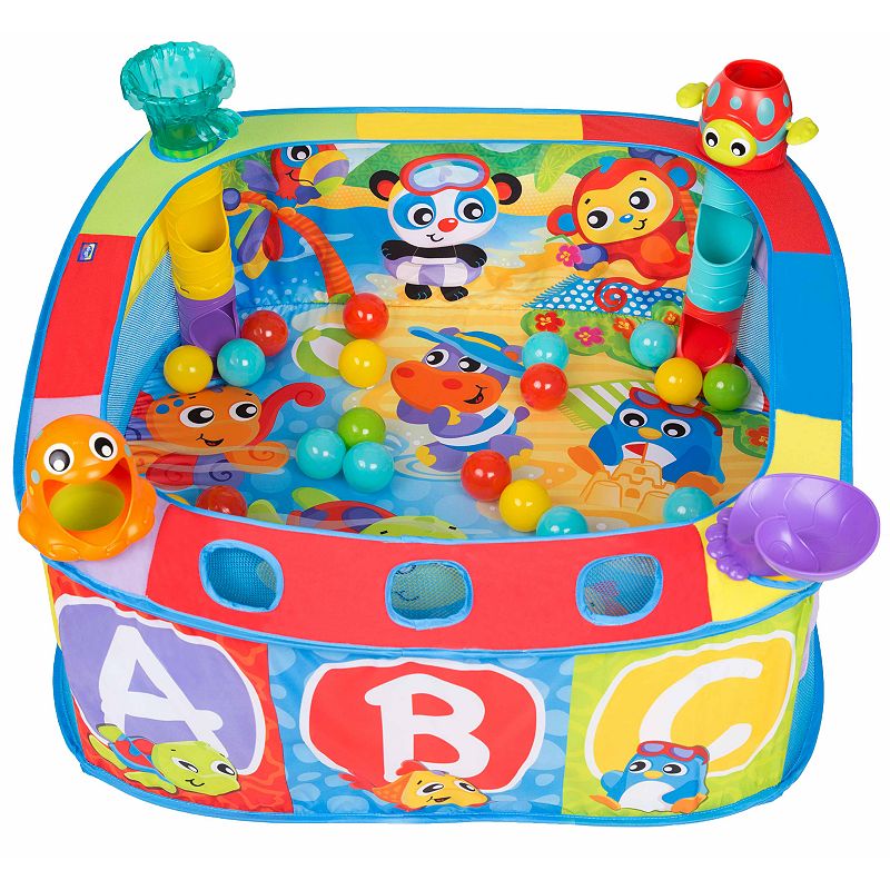 EAN 9321104863669 product image for Playgro Pop and Drop Activity Ball Gym | upcitemdb.com