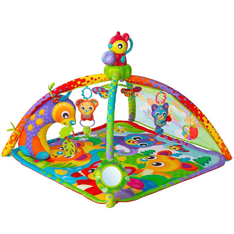 EAN 9321104869937 product image for Playgro Woodlands Music & Lights Projector Gym | upcitemdb.com