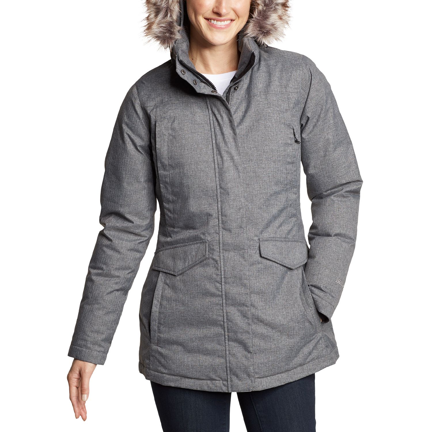 eddie bauer womens puffer coat