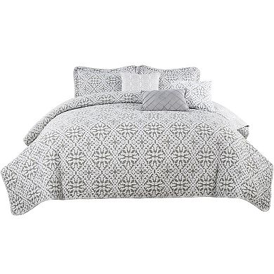 Serenta Bellamy 6-Piece Coverlet and Sham Set