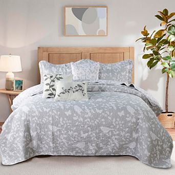 Serenta Birdsong 6 pc Coverlet and Sham Set