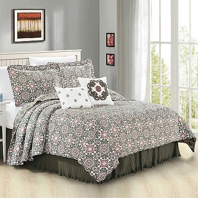 Serenta Coventry 6-Piece Coverlet and Sham Set