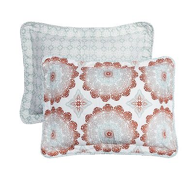 Serenta Delia 7-Piece Coverlet and Sham Set