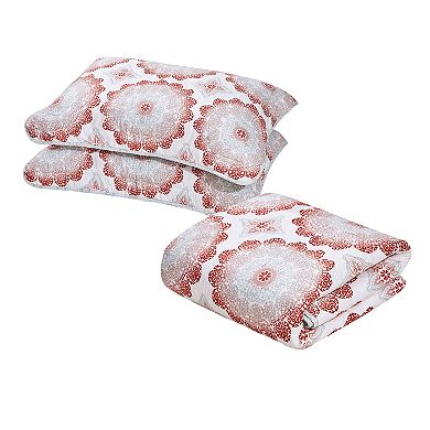 Serenta Delia 7-Piece Coverlet and Sham Set