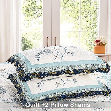 Dorset 3-Piece Bed Spread Coverlet Set