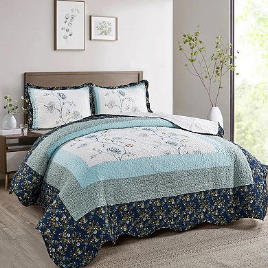 Dorset 3-Piece Bed Spread Coverlet Set
