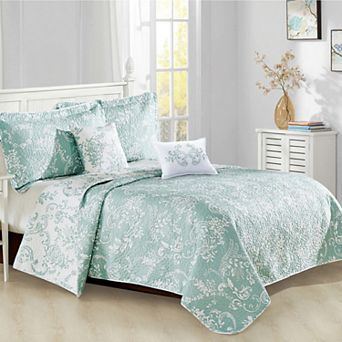 Serenta La Boheme 5 pc Coverlet and Sham Set