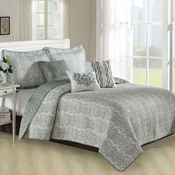 Serenta Mayfair 6 pc Coverlet and Sham Set
