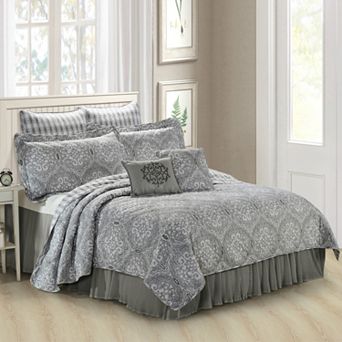 Serenta Melody 7 pc Coverlet and Sham Set