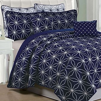 Serenta Melody 7 pc Coverlet and Sham Set