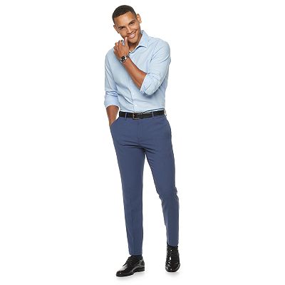 Men's Apt. 9 Slim-Fit No-Iron Flat-Front Dress Pants