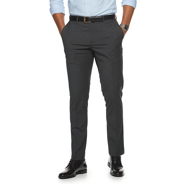 Men's Apt. 9® Slim-Fit No-Iron Flat-Front Dress Pants