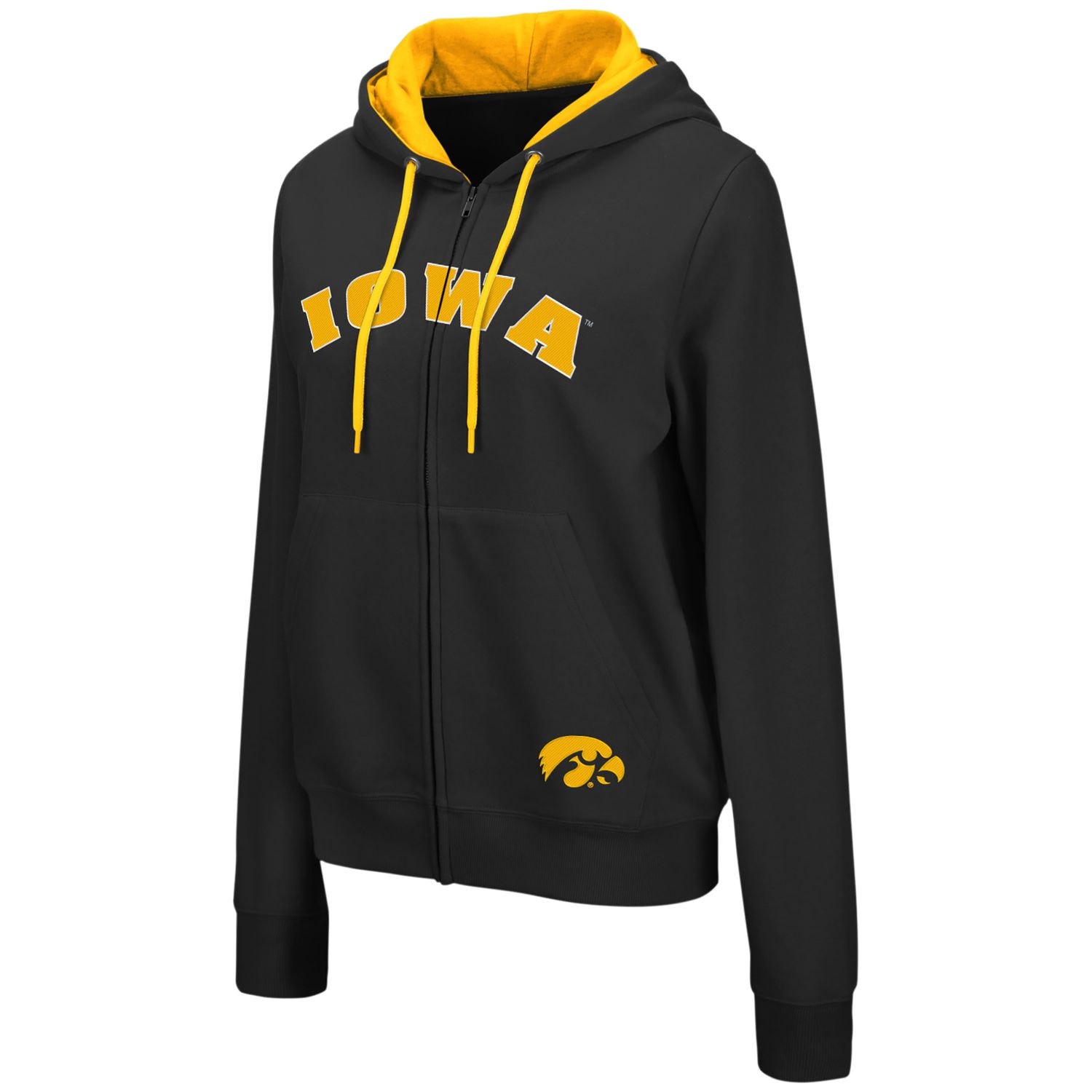 iowa hawkeye zip up hoodie