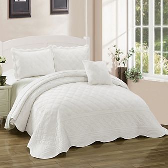 Serenta Supersoft Microplush Bedspread Set