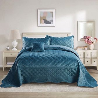 Serenta Supersoft Microplush Bedspread Set