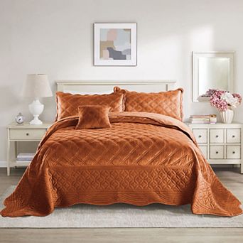 Serenta Supersoft Microplush Bedspread Set