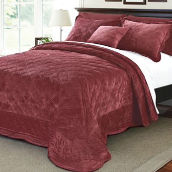 Serenta Supersoft Microplush Bedspread Set