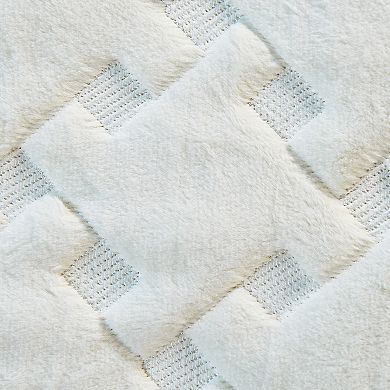 Tatami Quilted Faux Fur 4-Piece Bedspread Set