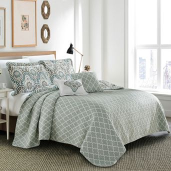 Serenta Tivoli Ikat Coverlet Set