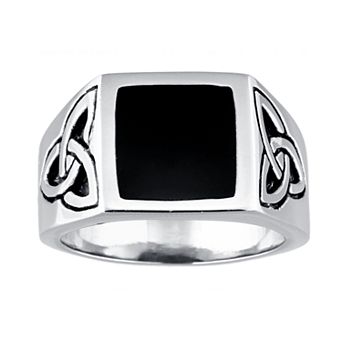 Men's LYNX Stainless Steel Celtic Knot Ring