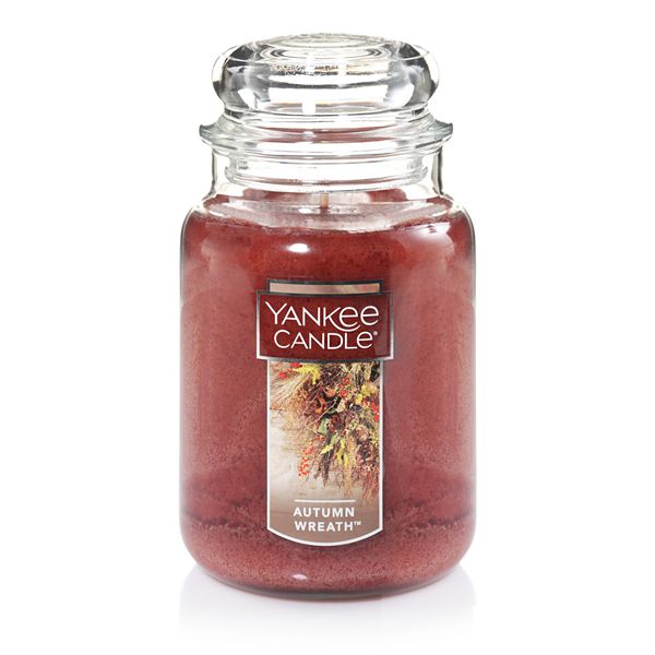 Yankee Candle Autumn Wreath 22oz. Large Jar Candle