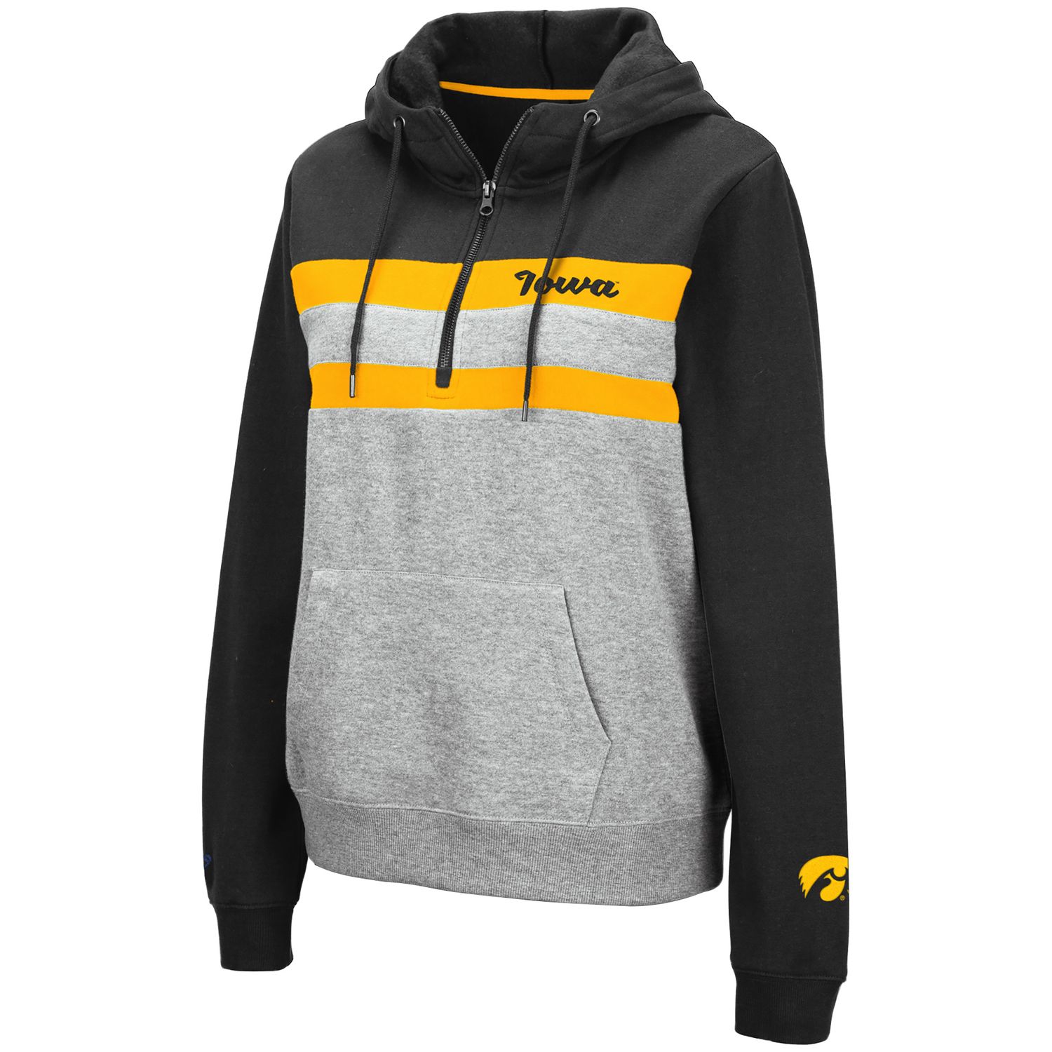 iowa hawkeye zip up hoodie