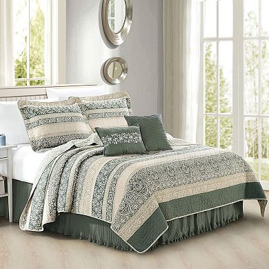 Marchesa 6-Piece Quilted Bed Spread Set