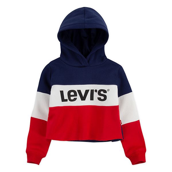 Girls 7-16 Levi's Colorblock Graphic Hoodie